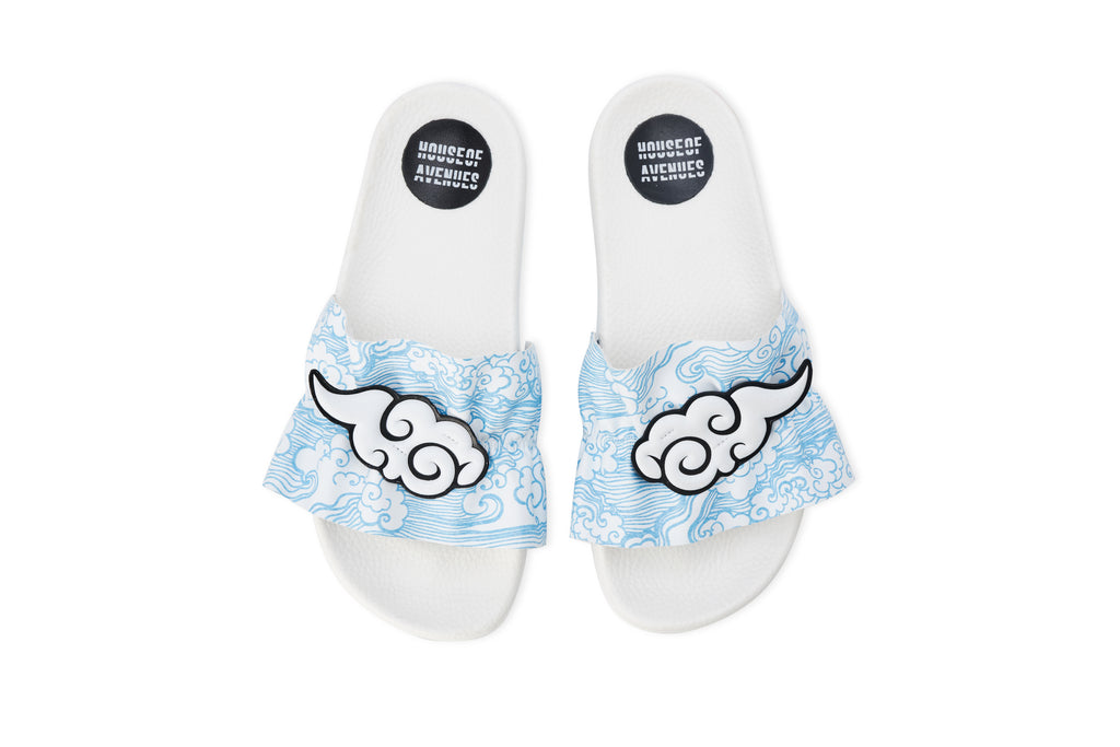 Ladies' Cloud Motif Beach Slipper 5280 - Designer Shoes | 香港 House of Avenues 女鞋